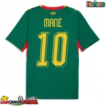 Camisa de Futebol Senegal Sadio Mane #10 Equipamento Secundário Mundo 2026 Manga Curta
